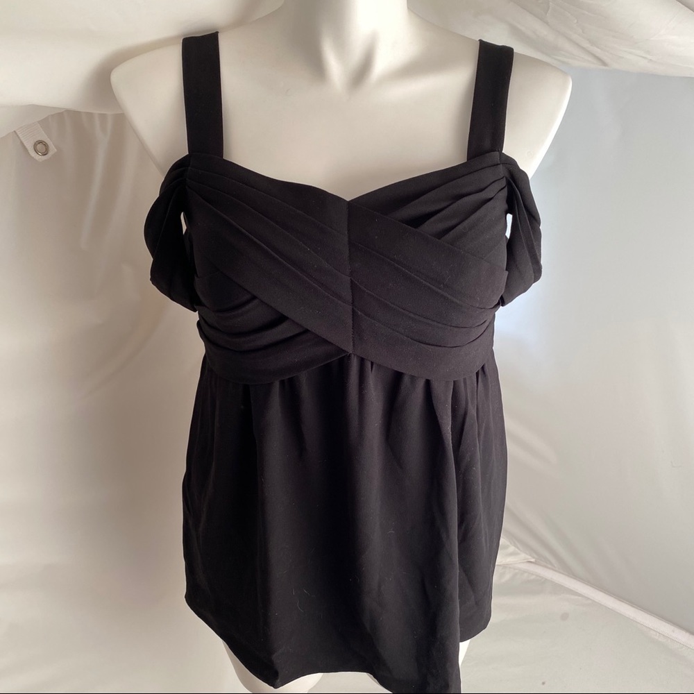 Ann Taylor black off the shoulder top